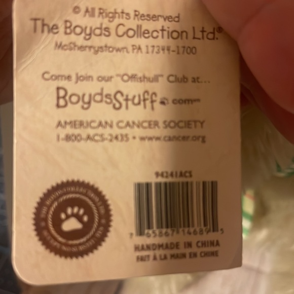 Vintage with tag Boyd’s Bear special edition - Picture 9 of 9